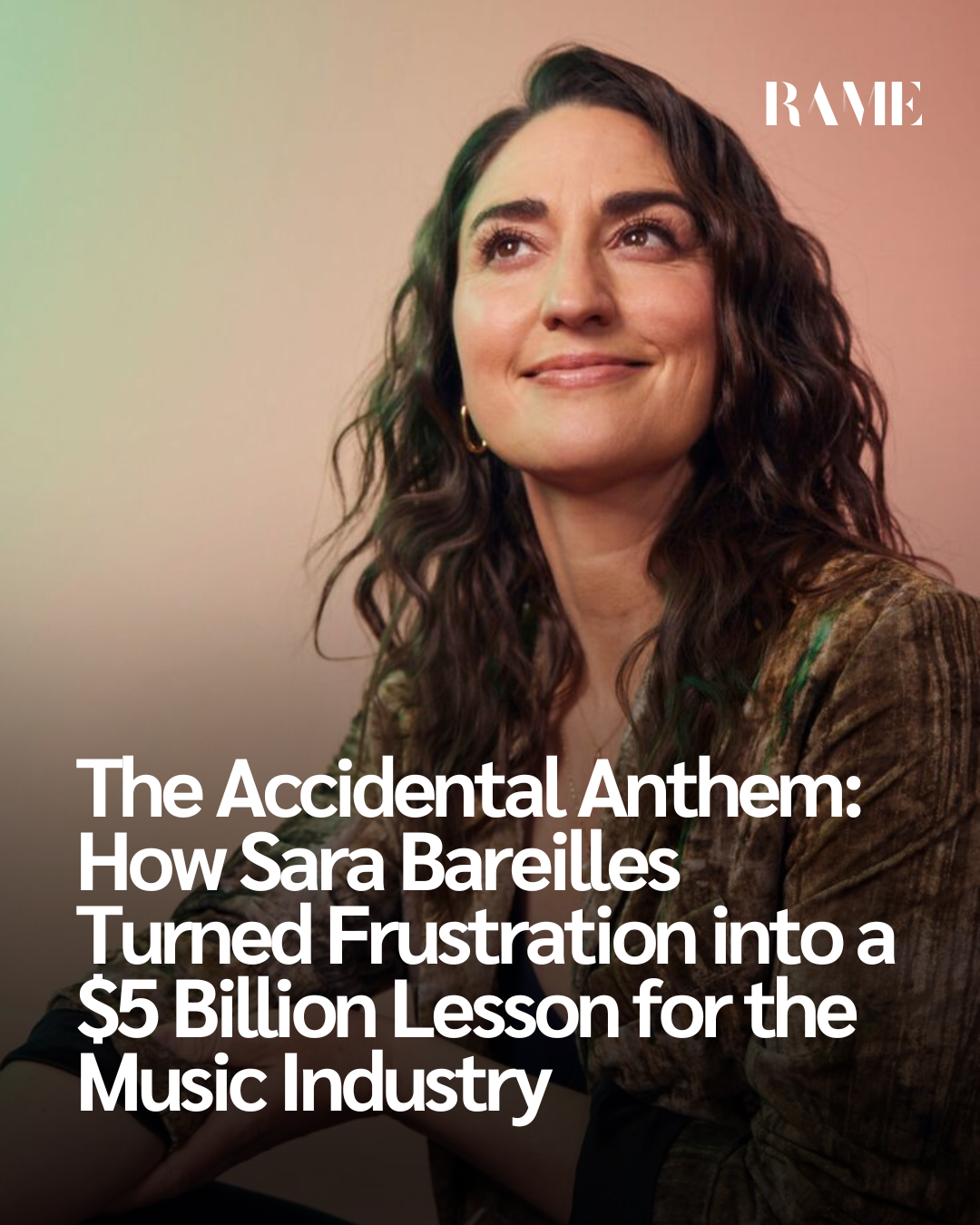 The Accidental Anthem: How Sara Bareilles Turned Frustration into a $5 Billion Lesson for the Music Industry