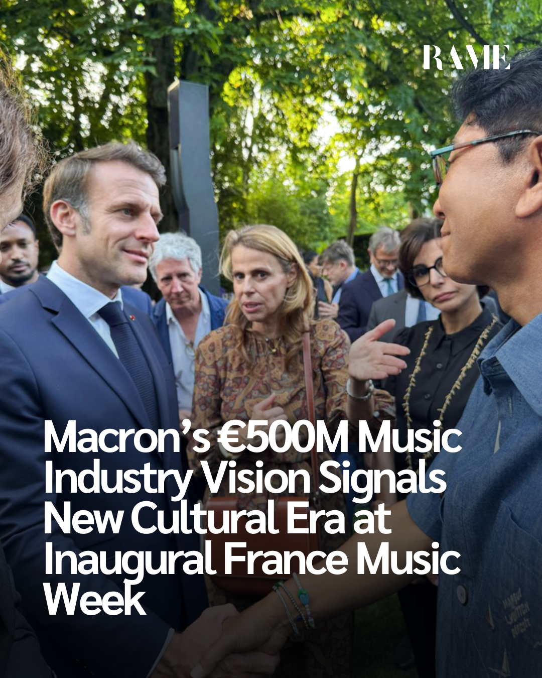 Macron’s €500M Music Industry Vision Signals New Cultural Era at Inaugural France Music Week
