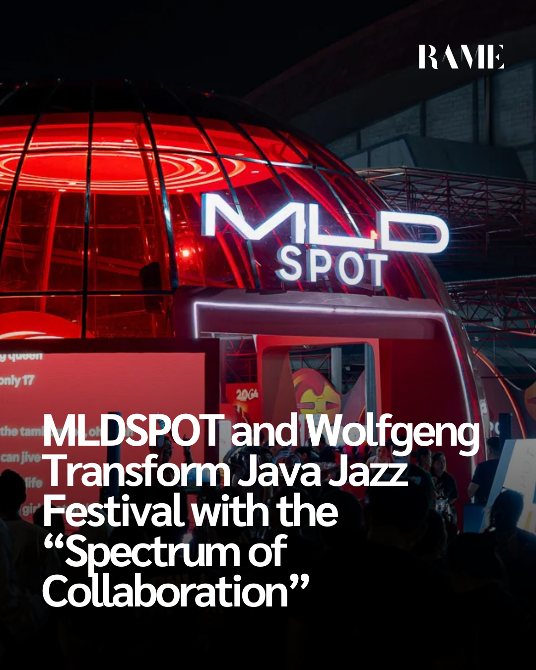 MLDSPOT and Wolfgeng Transform Java Jazz Festival with the “Spectrum of Collaboration”