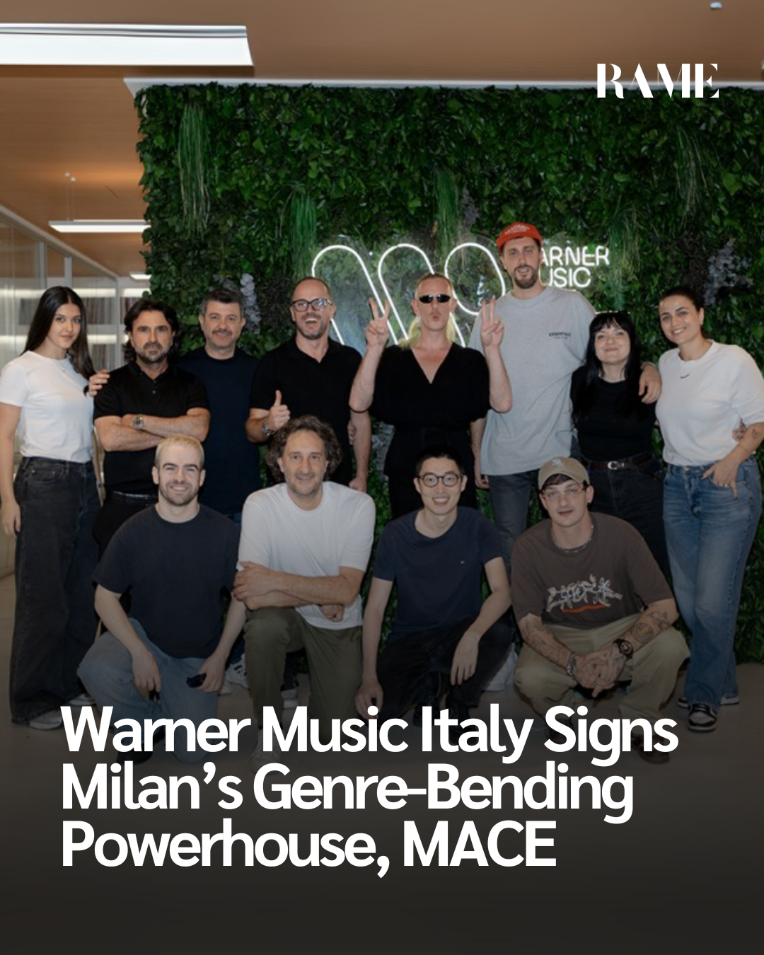 Warner Music Italy Signs Milan’s Genre-Bending Powerhouse, MACE