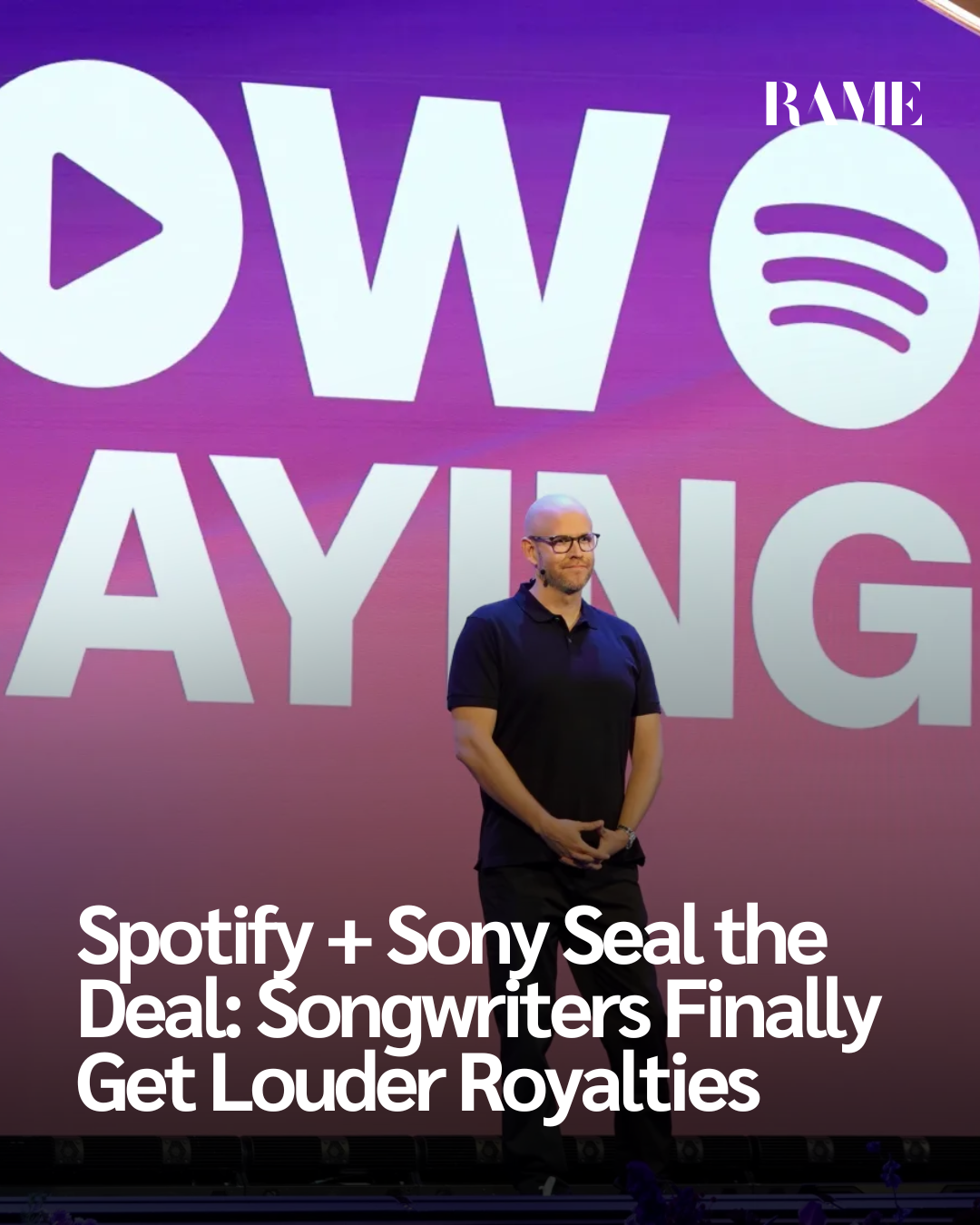 Spotify + Sony Seal the Deal: Songwriters Finally Get Louder Royalties
