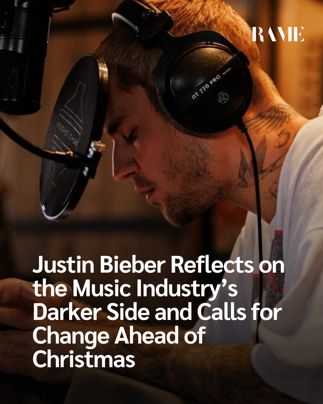 Justin Bieber Reflects on the Music Industry’s Darker Side and Calls for Change Ahead of Christmas