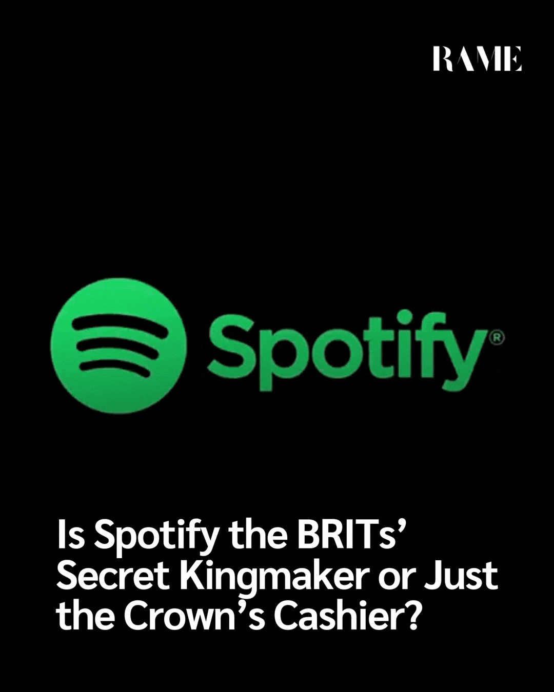 Is Spotify the BRITs’ Secret Kingmaker or Just the Crown’s Cashier? 7 Is Spotify the BRITs’ Secret Kingmaker or Just the Crown’s Cashier?