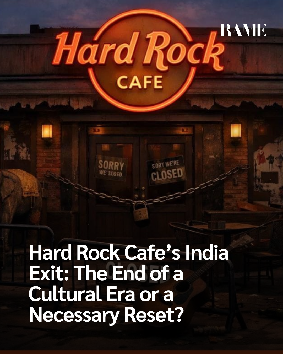 Hard Rock Cafe’s India Exit: The End of a Cultural Era or a Necessary Reset?