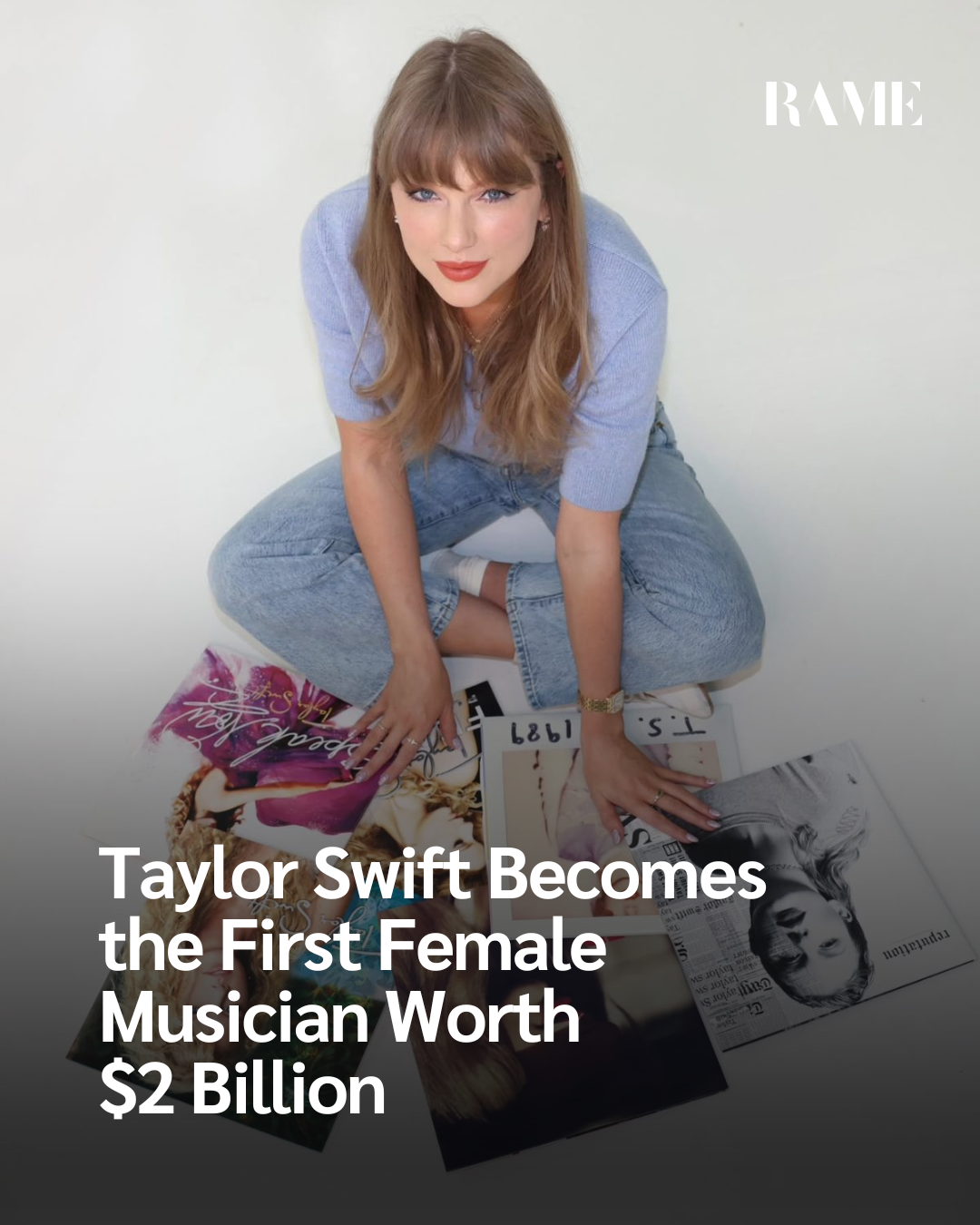 Taylor Swift Becomes the First Female Musician Worth $2 Billion