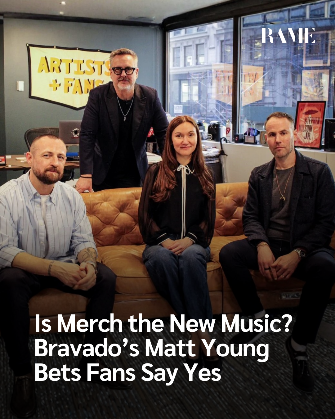 Is Merch the New Music? Bravado’s Matt Young Bets Fans Say Yes