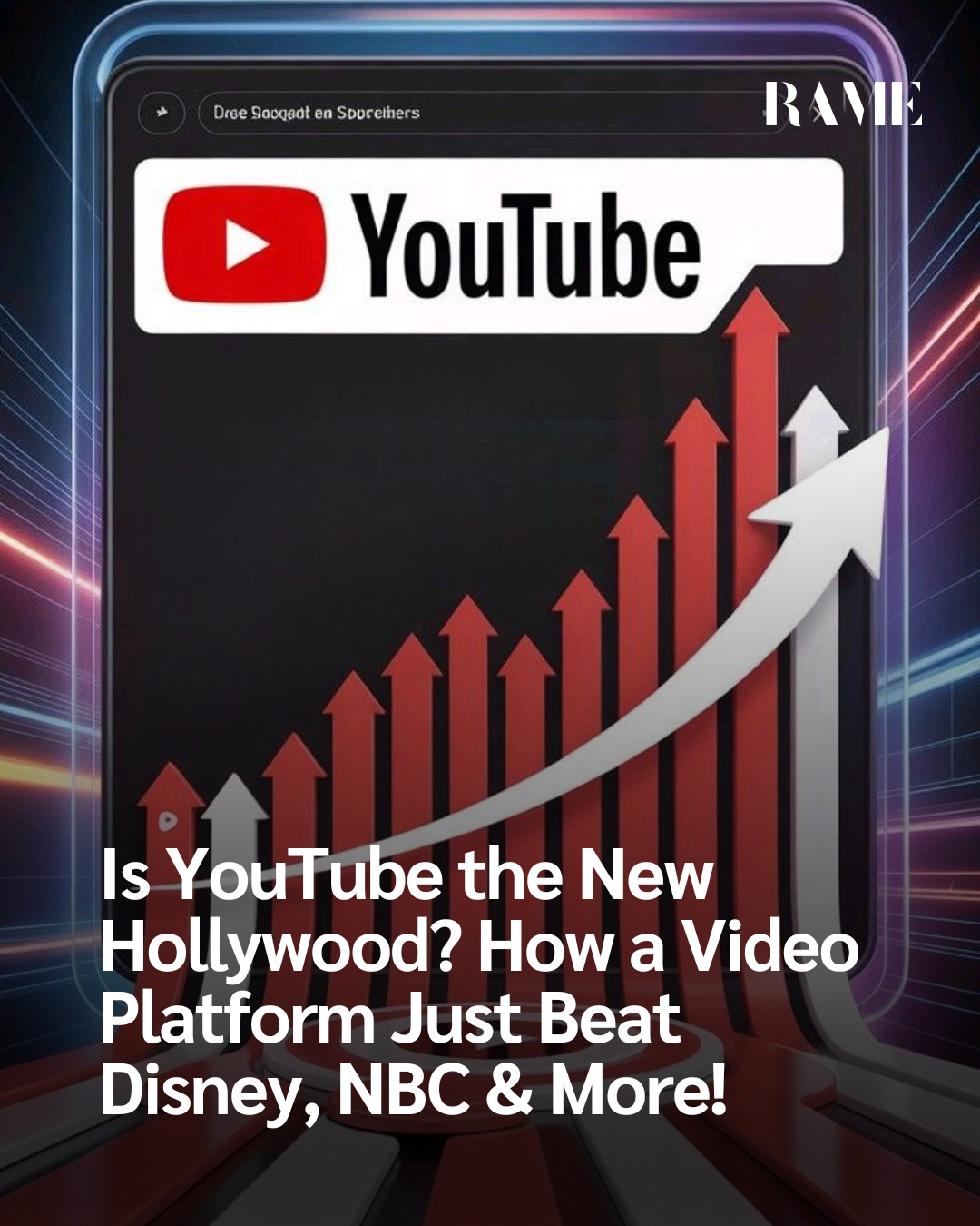 Is YouTube the New Hollywood? How a Video Platform Just Beat Disney, NBC & More!