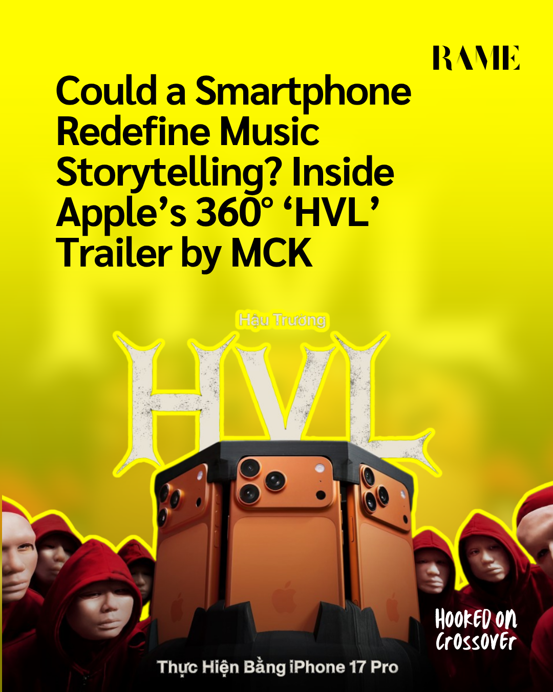 Could a Smartphone Redefine Music Storytelling? Inside Apple’s 360° ‘HVL’ Trailer by MCK