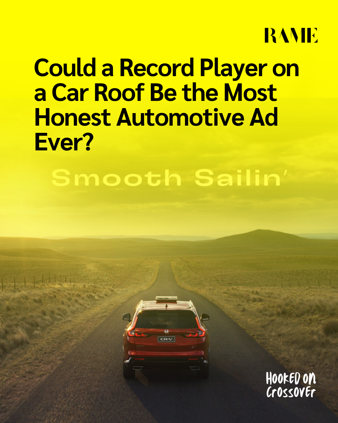 Could a Record Player on a Car Roof Be the Most Honest Automotive Ad Ever? 1 Could a Record Player on a Car Roof Be the Most Honest Automotive Ad Ever?