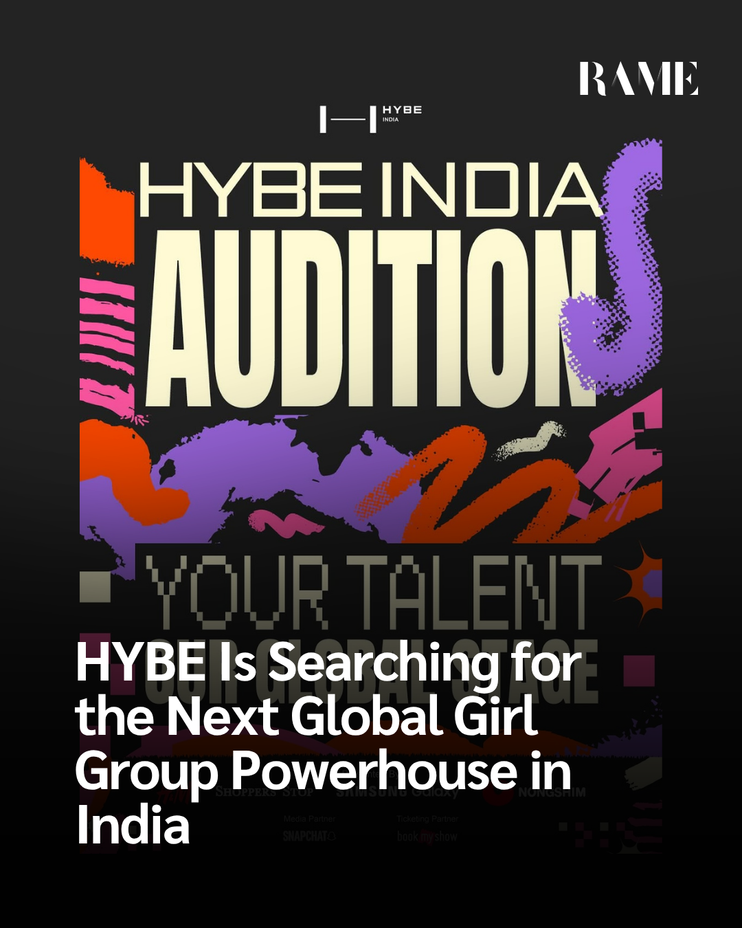 HYBE Is Searching for the Next Global Girl Group Powerhouse in India